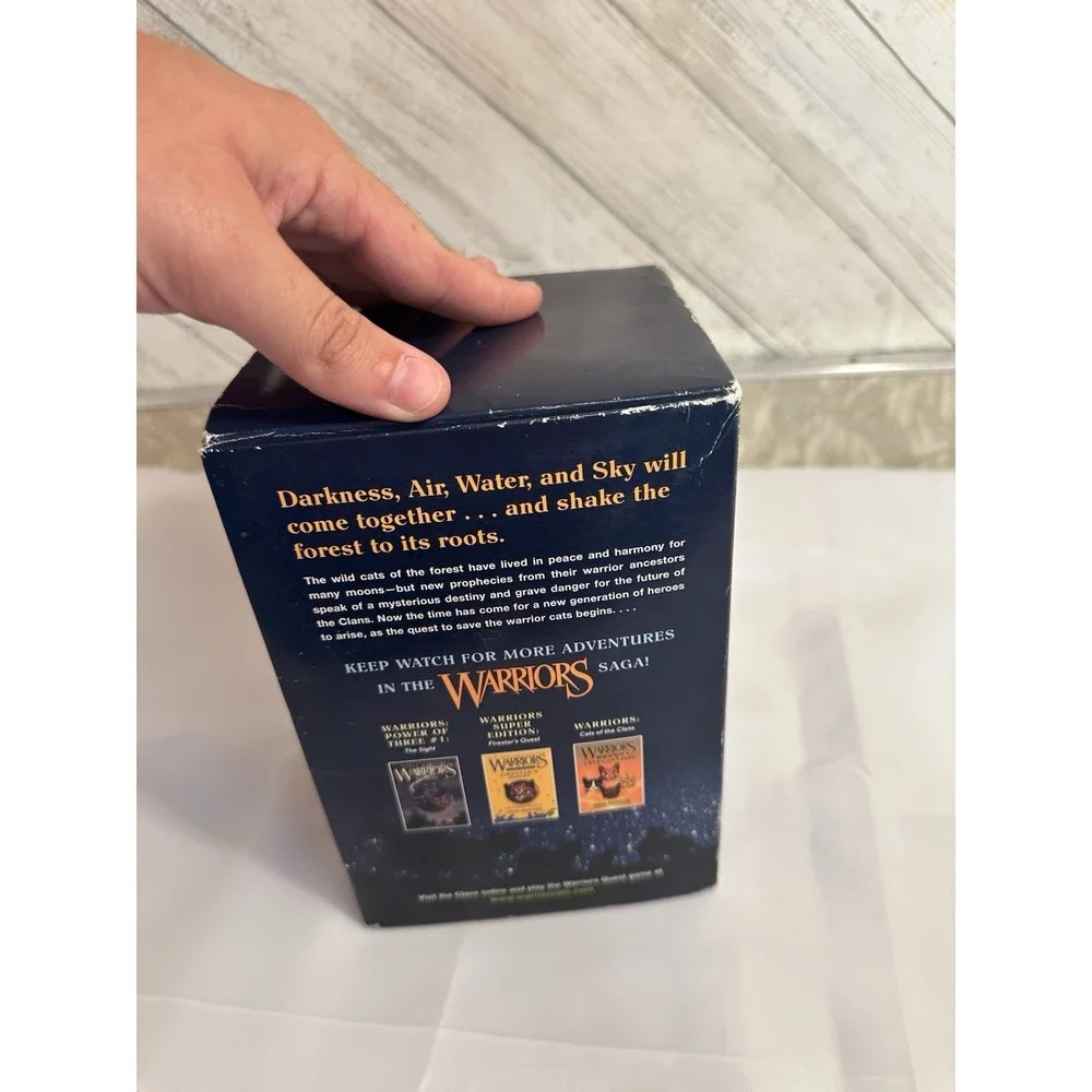 Warriors 6 Book Set The New Prophecy Erin Hunter